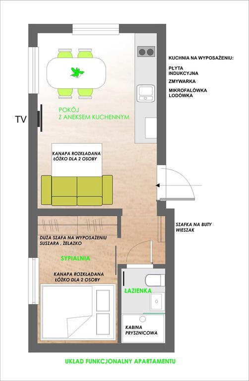 Апартаменты Apartament Ковары Номер фото